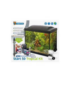 Superfish Aquarium Start 50 Tropical Kit Schwarz